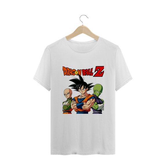 Camiseta Plus Size desenho Dragon Ball Z