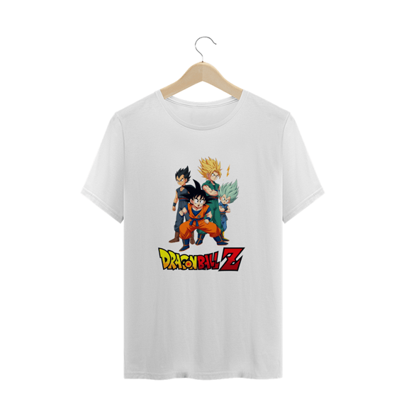 Camiseta Plus Size desenho DragonBall Z