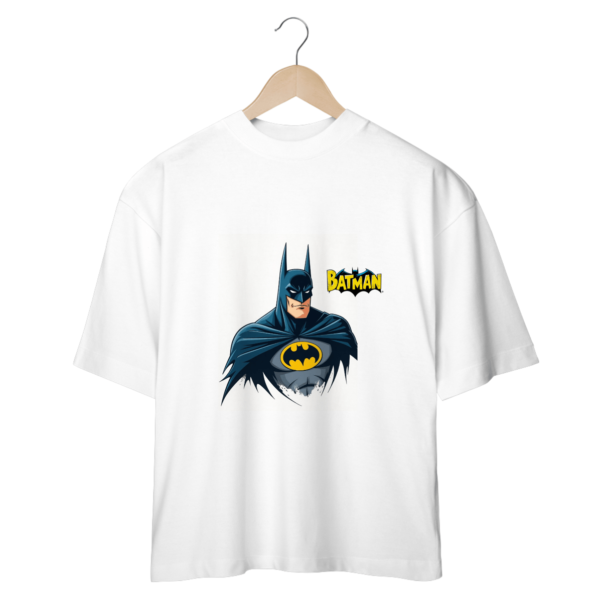 Nome do produto: Camiseta Oversized desenho Batman
