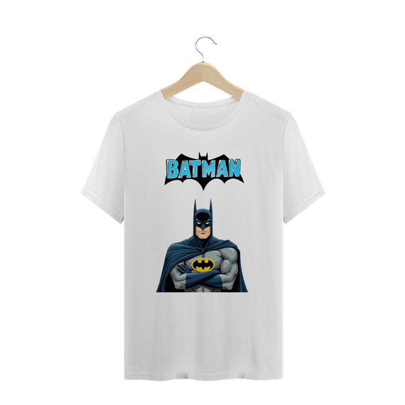 Camiseta Plus Size desenho Batman
