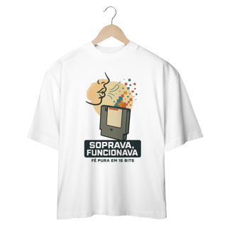 Camiseta Oversized - Soprava, funcionava