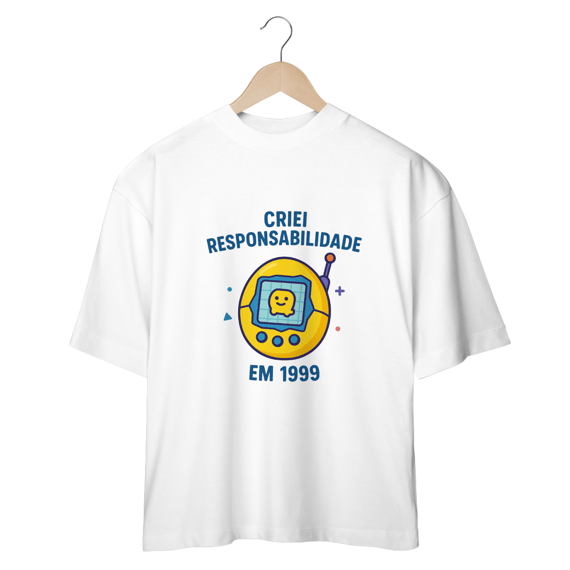 Camiseta Oversized - Tamagotchi
