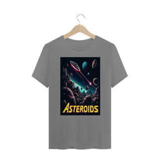 Nome do produto Camiseta Plus Size jogo Asteroids