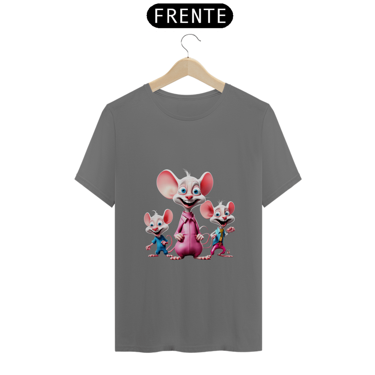 Nome do produto: Camiseta Pinky e Brain