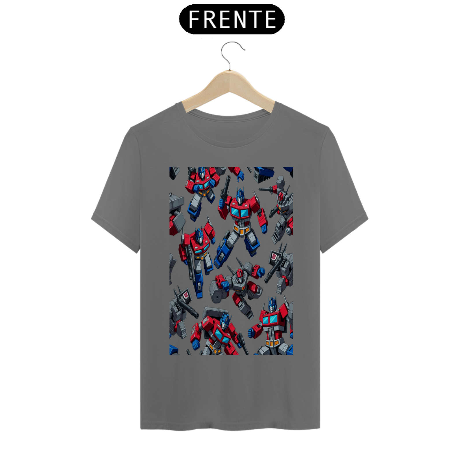 Camiseta Transformers (Optimus Prime e Megatron)