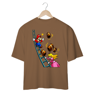 Nome do produto Camiseta jogo Donkey Kong - Mario resgate princesa