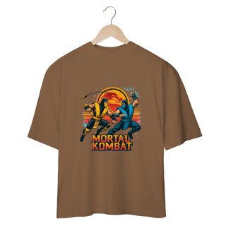 Nome do produto Camiseta jogo Mortal Kombat - combate Scorpion x Sub-Zero