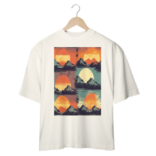 Nome do produto Camiseta com cor desbotada e textura vintage