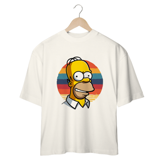 Nome do produto Camiseta retrô e vintage do Homer Simpson
