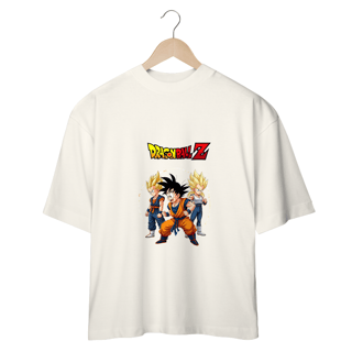Camiseta Oversized desenho DragonBall Z