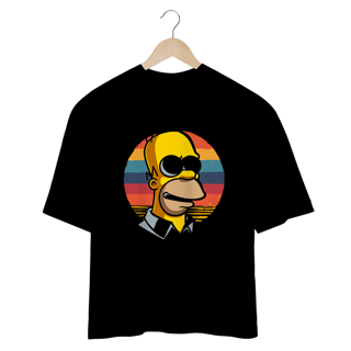 Nome do produto Camiseta retrô e vintage do Homer Simpson