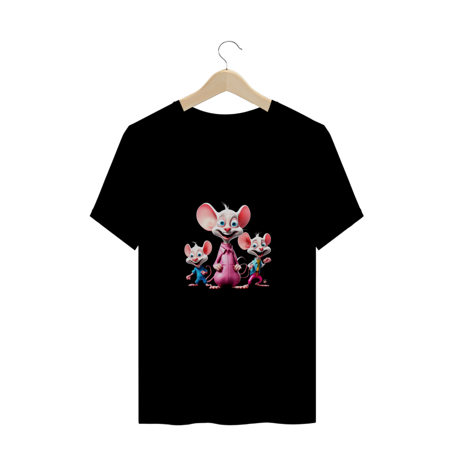 Camiseta Plus Size Pinky e Brain