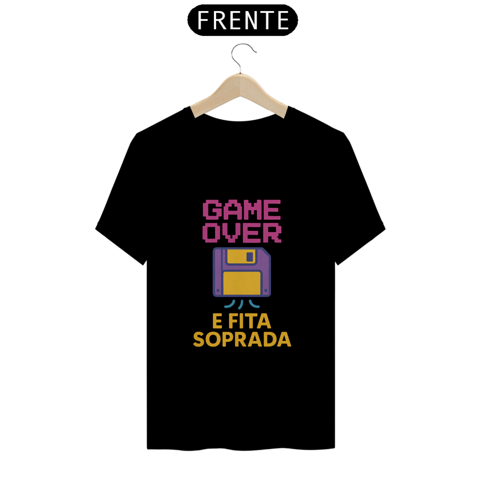Camiseta Tradicional - Versão 1 – disquete