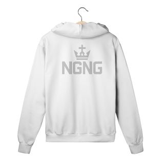 Nome do produto MOLETOM COM ZÍPER NO GOD NO GAIN