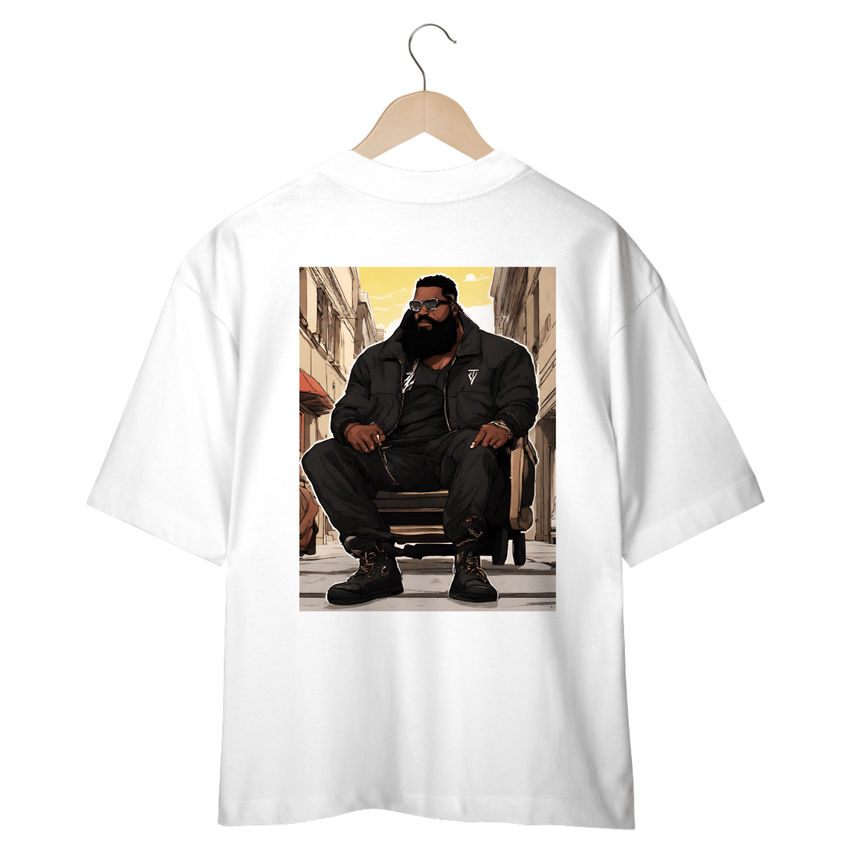 Nome do produto: camisa oversized o poderoso