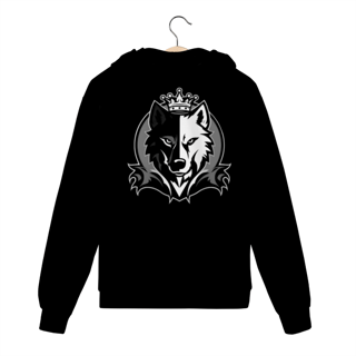 Nome do produto Casaco Moletom de ziper Rei Lobo