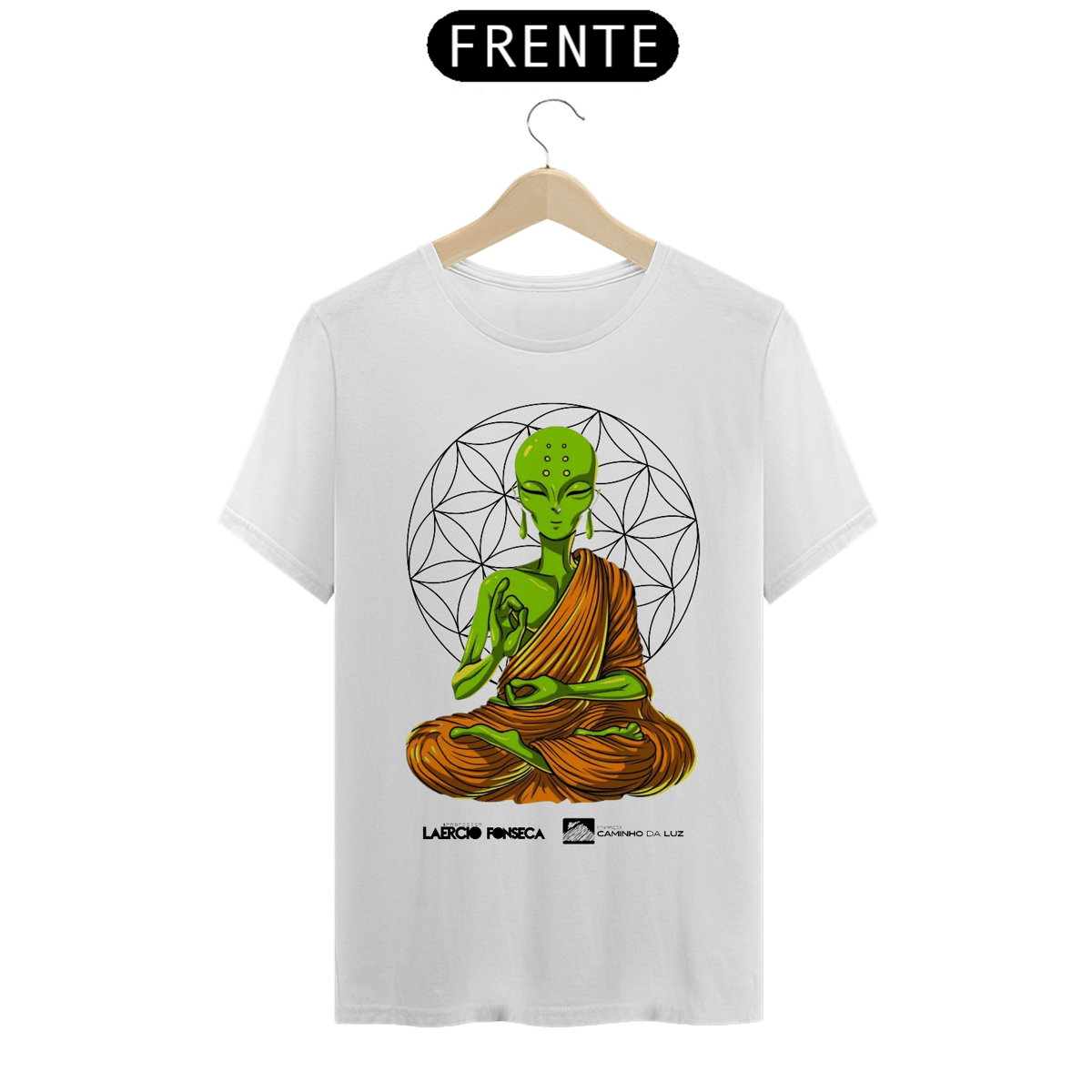 Nome do produto: Extraterrestre Meditando com Mandala