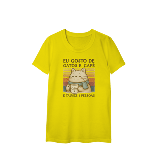 Nome do produto Eu Gosto de Gatos e Café