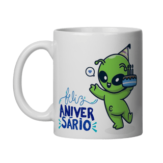 Nome do produto Feliz Aniversário! - Modelo 02