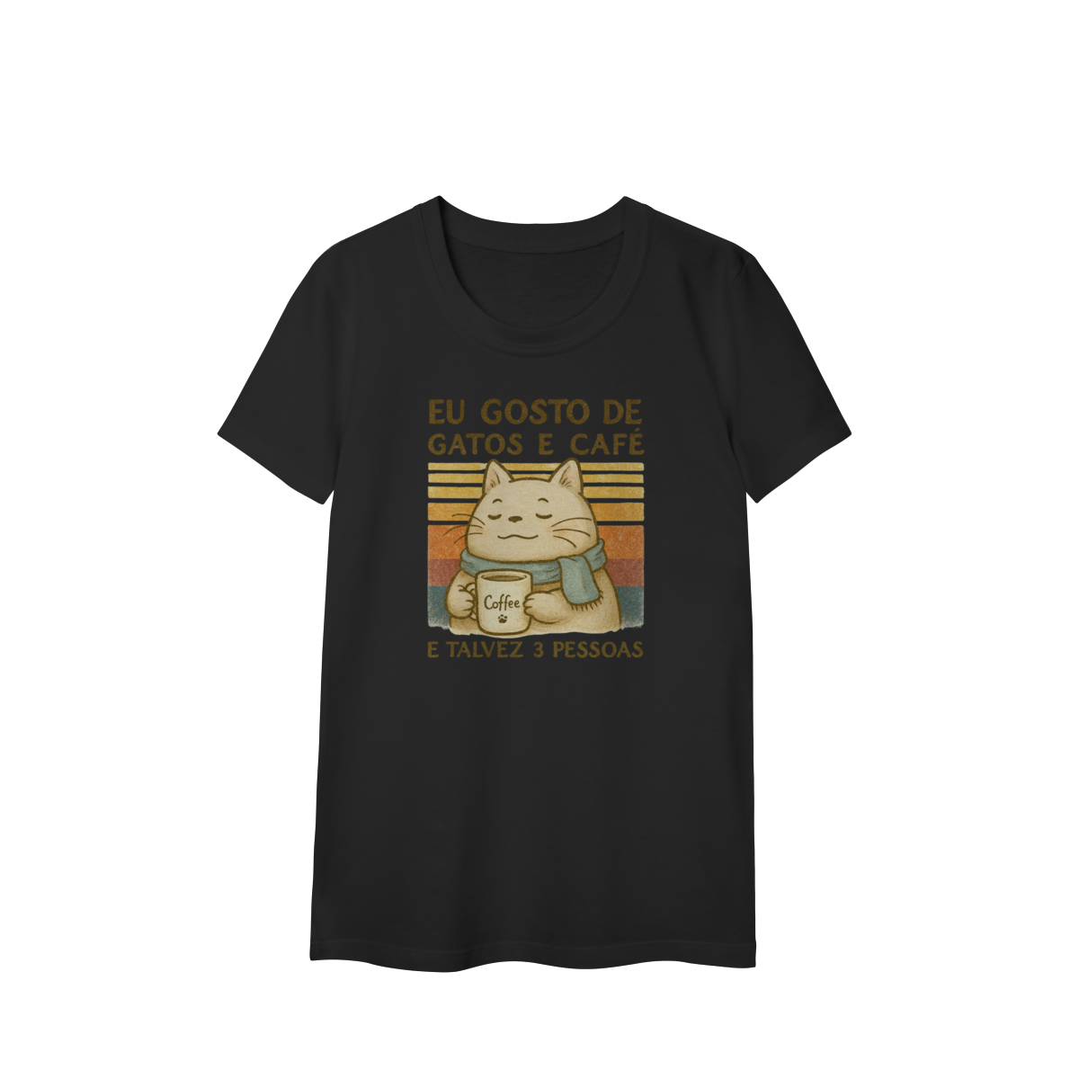 Nome do produto: Eu Gosto de Gatos e Café