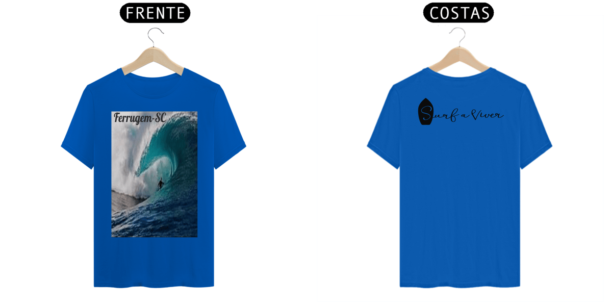 Nome do produto: Camiseta surf Ferrugem