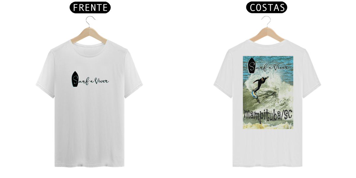 Nome do produto: Camiseta de Surf Dr. Rodrigo Christini.