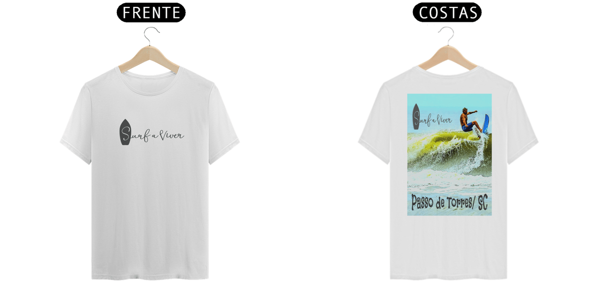 Nome do produto: Camiseta de Surf Adriano Padilha