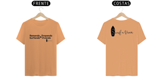Nome do produto Camiseta Remando Dropando Surfando e Vivendo