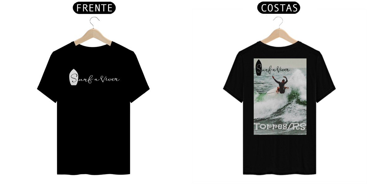 Nome do produto: Camiseta surf torres Gabriel Afonso Molon