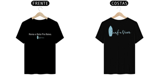 Nome do produto Camiseta Rema e Bota Pra Baixo.