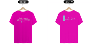 Nome do produto Camiseta Acordar e Respirar, Já Dá Vontade de SURFAR