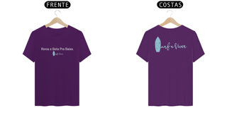 Nome do produto Camiseta Rema e Bota Pra Baixo.