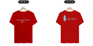 Nome do produto Camiseta Rema e Bota Pra Baixo.