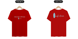Nome do produto Camiseta Amanhece e a noitece e o SURF Permanece.