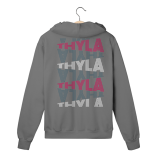 Nome do produto Moletom com zíper Coral THYLA