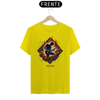 Nome do produto T-Shirt Classic Unissex Silhuetas | Guitarrista