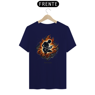 Nome do produto T-Shirt Classic Unissex Silhuetas | Guitarrista