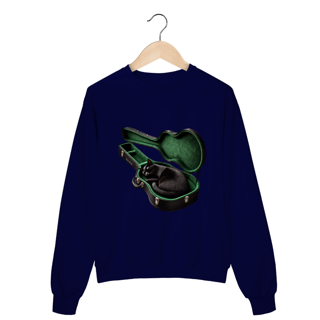 Nome do produto Moletom Prime Fechado Unissex- Gato no Case