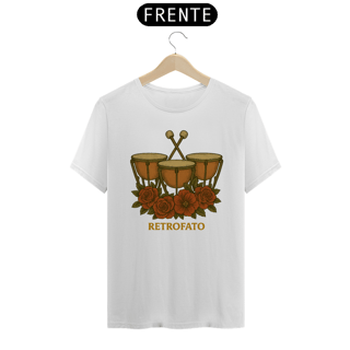 Nome do produto T-Shirt Classic Unissex Tímpanos Floral Vintage
