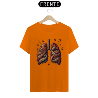 Nome do produto T-Shirt Classic Unissex - Corpo Sonoro - Respire Música 