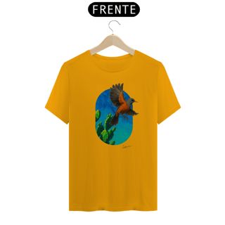 Nome do produto Camiseta Sabiá (Coleção Pássaros e Cactos)