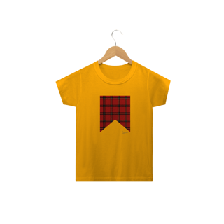 Nome do produto Camiseta Infantil Bandeirinha Xadrez