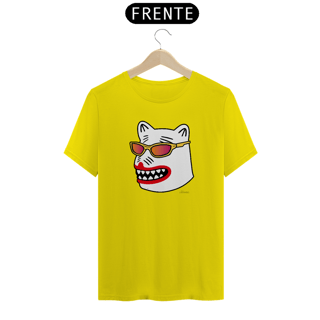 Nome do produto Camiseta La Ursa Chavosa (estampa midi - óculos amarelo)