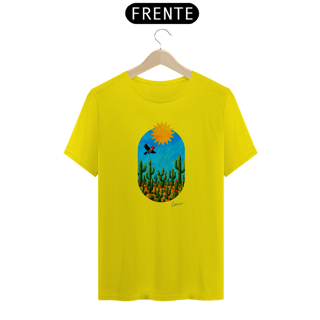 Nome do produto Camiseta Galo de Campina (Coleção Pássaros e Cactos)