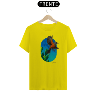 Nome do produto Camiseta Sabiá (Coleção Pássaros e Cactos)