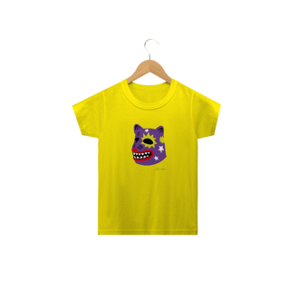 Nome do produto Camiseta Infantil La Ursa Roxa estampada
