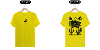 Nome do produto Camiseta Xilo Sanfona (frente e verso)