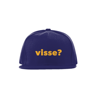 Nome do produto Boné Visse? (estampa amarela)