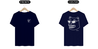 Nome do produto Camiseta La Ursa Chavosa Line Branca (frente e verso)