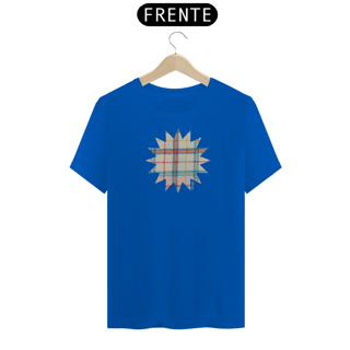 Nome do produto Camiseta Sol Xadrez Colorido